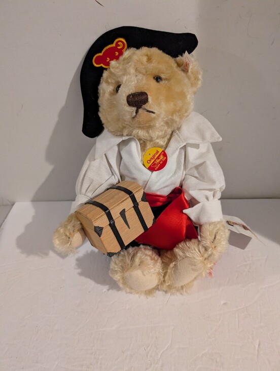 steiff Other - 1997 Steiff Pirate Teddy Bear EAN655371 Limited Edition